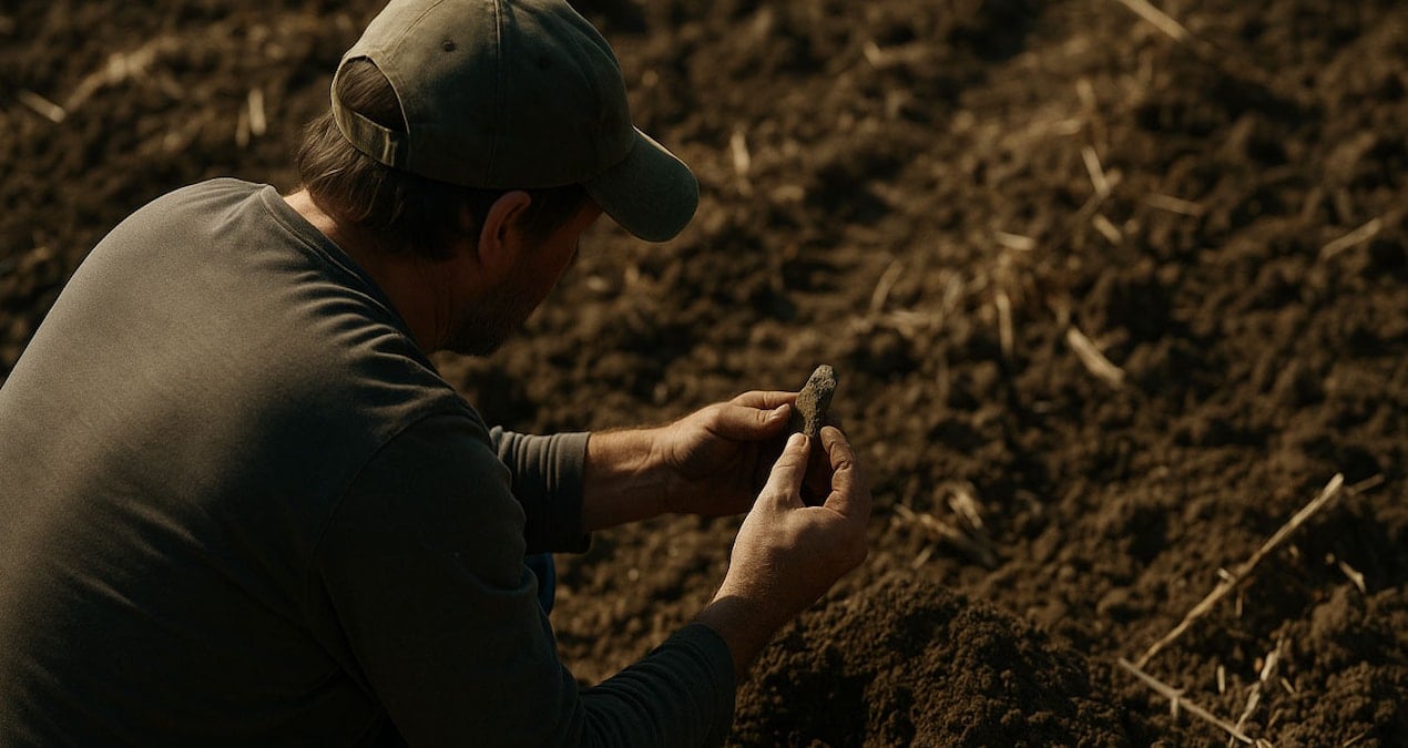 Oyuncak sanıp yerden aldı: 2 bin yıllık hazine çıktı