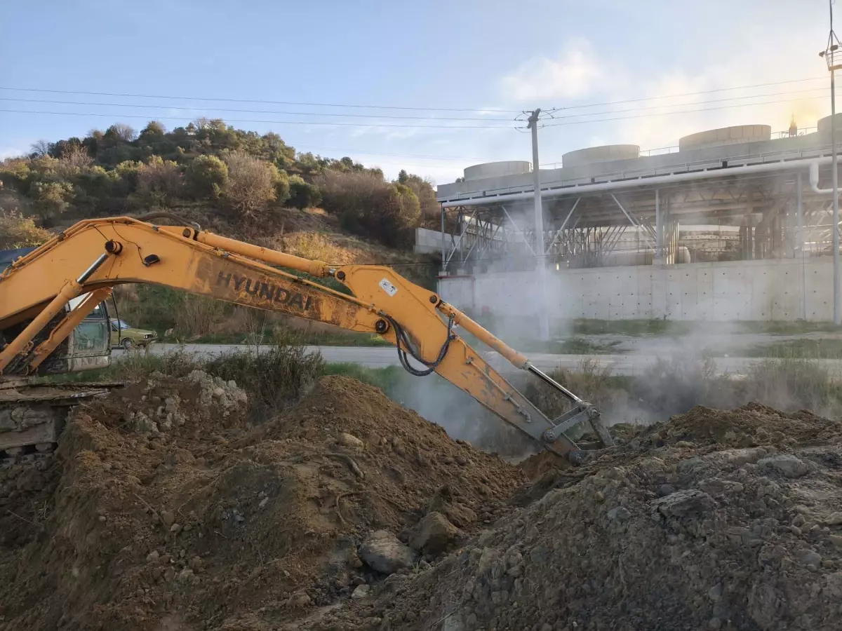 Germencik’te Jeotermal Boruda Patlama