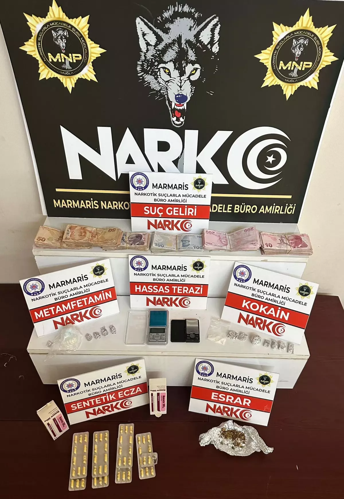 Marmaris’te Uyuşturucu Operasyonu